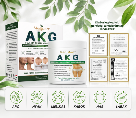 ✨Medistart® AKG Bőrfeszesítő és Öregedésgátló Krém –💧 Feszesebb, Simább és Rugalmasabb Bőrért