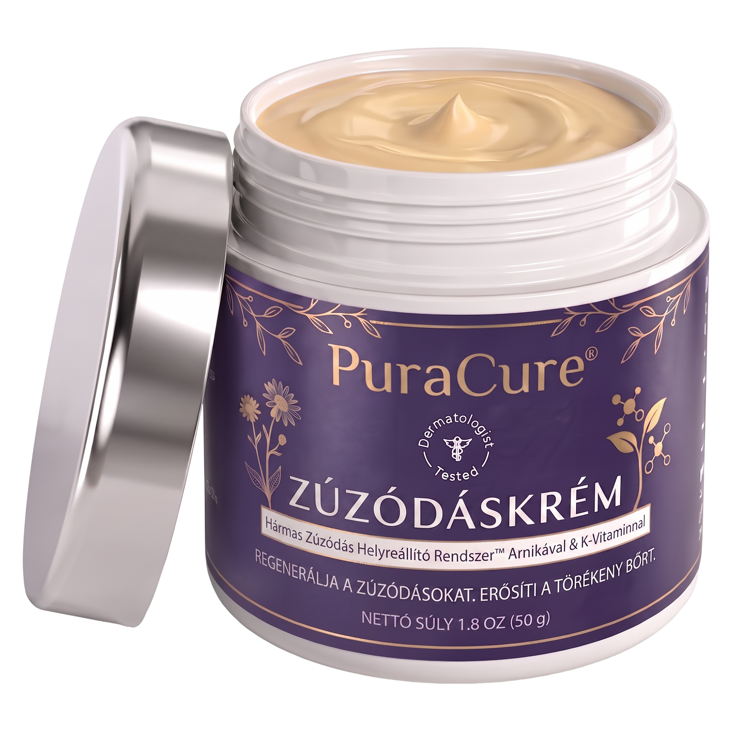 🔥100K+ ELADVA 💁‍♀️ – 💜PuraCure® Zúzódásjavító és bőrerősítő krém