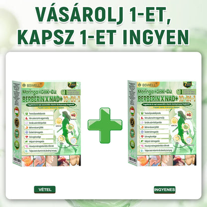 Hivatalos Áruház |🍀BSWELL® Moringa × Berberin × NAD+ 10 az 1-ben Nano Mikrotűs Tapasz (Naponta egyszer, látható változások 7 nap után) ✅ Elhízás, megereszkedett bőr, cukorbetegség, alvási apnoé, ízületi problémák