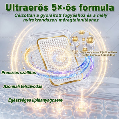 [2026 ÚJ & Továbbfejlesztett🎁Akár 80% KEDVEZMÉNY]🍃🍃 DR.HONOR® Nano-mikrotűs Fogyasztó Tapasz – Ultra-erős 5× Peptidkomplex • Támogatja a Fogyást és Nyirokkeringést • Kényelmes Fogyás• Támogatja az Ízületi Komfortot és a Mély Alvást