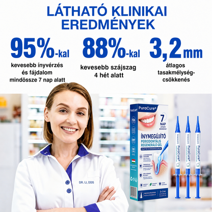 💧💧PuraCure® Ínymegújító – 🦷Célzott ínyápoló és regeneráló gél