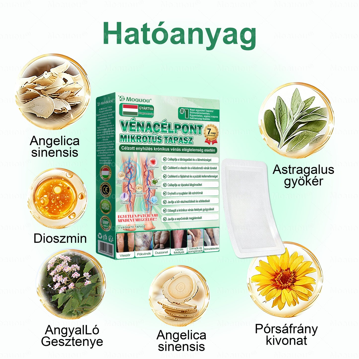 🌿🌿Moauou® Visszérápoló Mikrotűs Tapasz –👨‍⚕️Célzott ápolás fáradt, nehéz és feszülő lábakra | NAGY AKCIÓ!