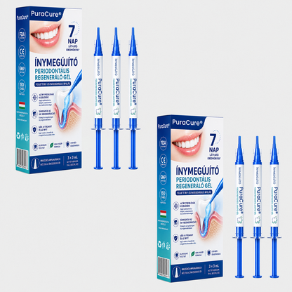 💧💧PuraCure® Ínymegújító – 🦷Célzott ínyápoló és regeneráló gél
