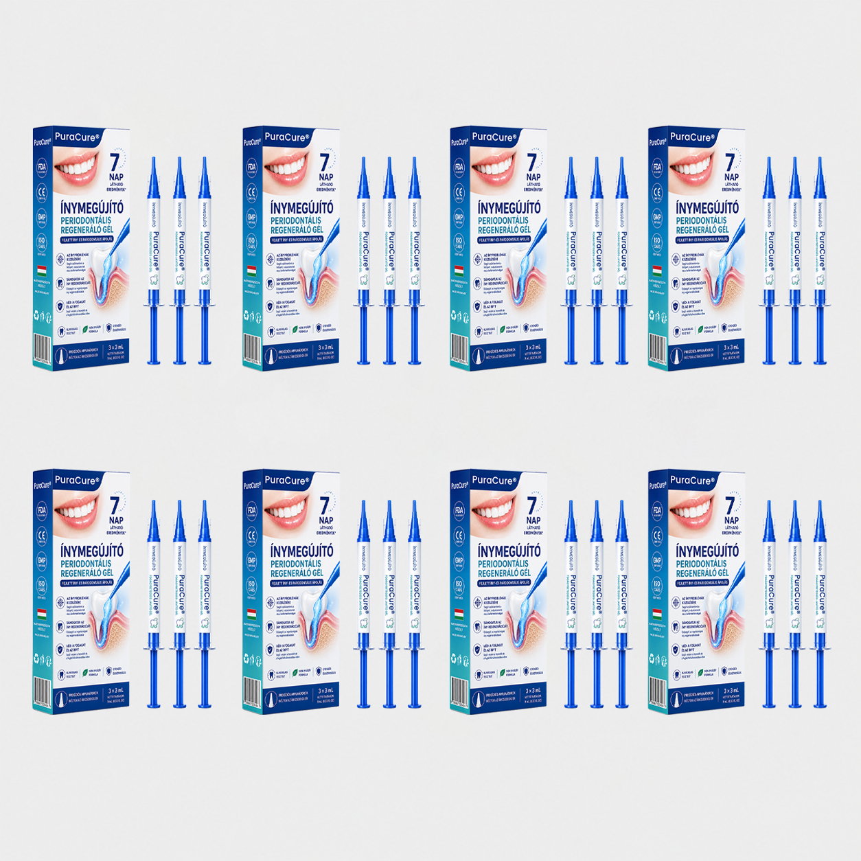 💧💧PuraCure® Ínymegújító – 🦷Célzott ínyápoló és regeneráló gél