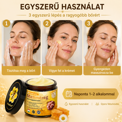 💛 𝐏𝐮𝐫𝐚𝐂𝐮𝐫𝐞® 𝐌é𝐡𝐦é𝐫𝐞𝐠 𝐁ő𝐫 𝐇𝐞𝐥𝐲𝐫𝐞á𝐥𝐥í𝐭ó 𝐊𝐫é𝐦 👨‍⚕‍CE Tanúsítvány ✅GMP-követő gyártási folyamat